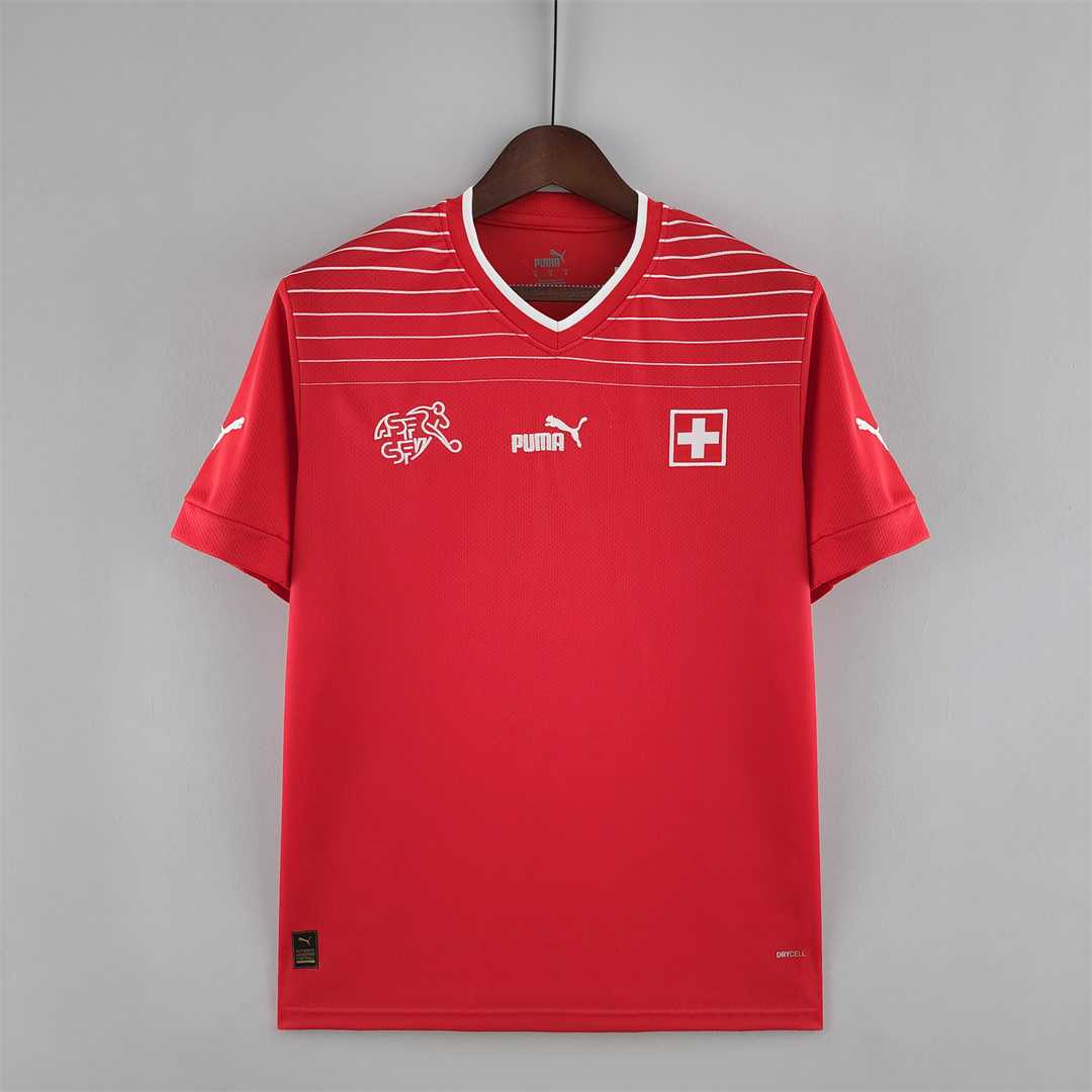 AAA Quality Switzerland 2022 World Cup Home Soccer Jersey